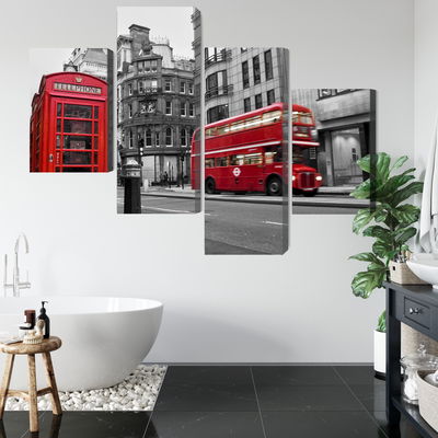 Ljuddämpande tavla - Vintage american car in cuba