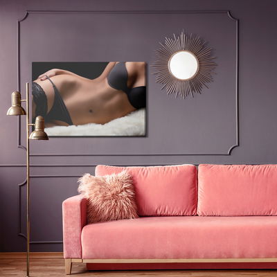 Ljuddämpande tavla - A woman in an intimate pose