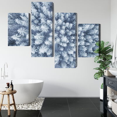 Ljuddämpande tavla - Aerial view of the winter