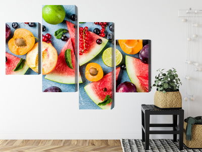 Ljuddämpande tavla - Holiday fruit