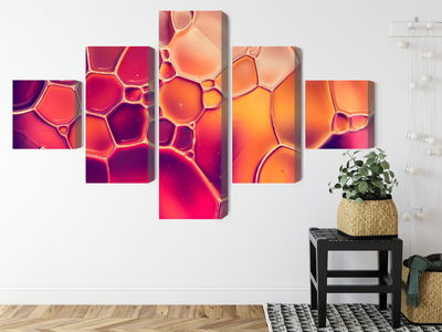 Ljuddämpande tavla - Water drops on a macro scale