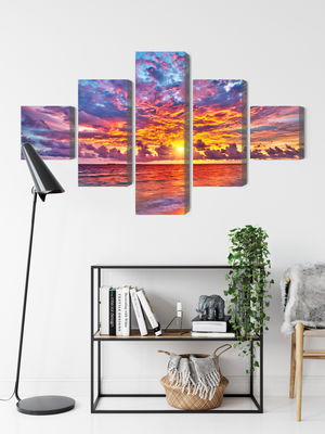 Ljuddämpande tavla - Picturesque sunset