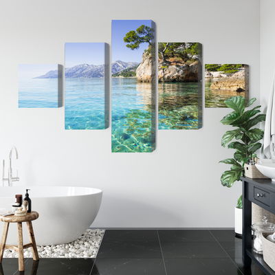 Ljuddämpande tavla - Makarska riviera in Croatia