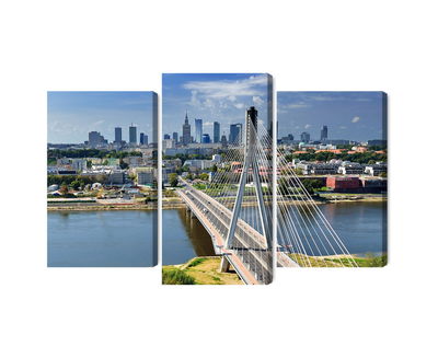 Ljuddämpande tavla - The bridge with the Warsaw