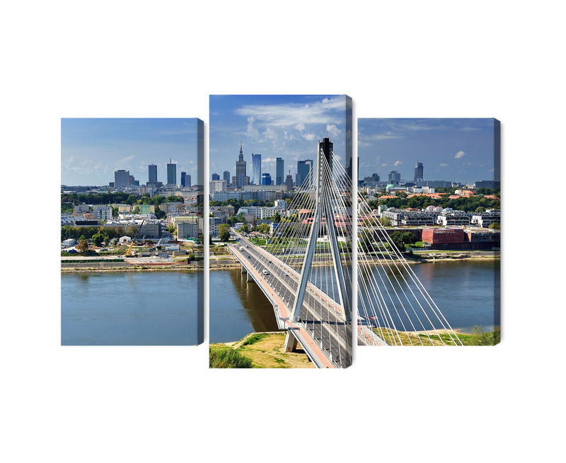 Ljuddämpande tavla - The bridge with the Warsaw