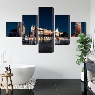 Ljuddämpande tavla - Kraków's cloth hall and st.