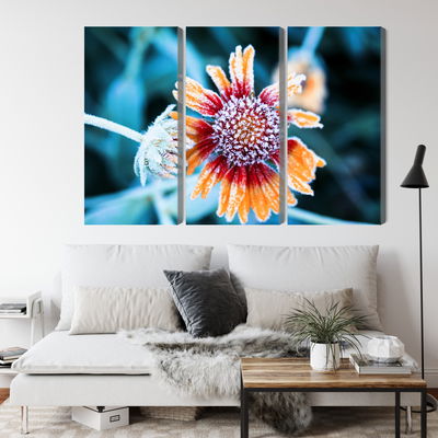 Ljuddämpande tavla - Rudbeckia flowers covered