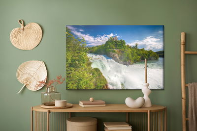 Ljuddämpande tavla - Rheinfall waterfall