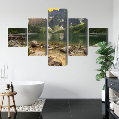 Ljuddämpande tavla - Morskie oko in tatra