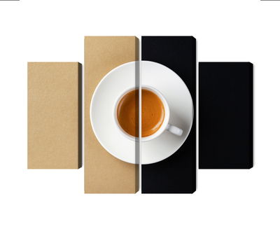 Ljuddämpande tavla - A cup of italian coffee