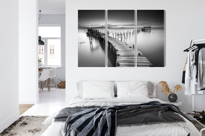 Ljuddämpande tavla - Dilapidated pier