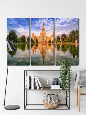 Ljuddämpande tavla - View of the building