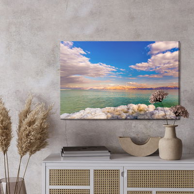 Ljuddämpande tavla - Dead sea and salt