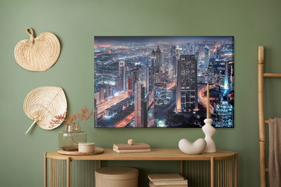 Ljuddämpande tavla - Dubai at night