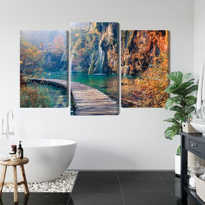 Ljuddämpande tavla - Plitvice lakes national park