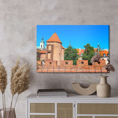 Ljuddämpande tavla - Old walls in Warsaw