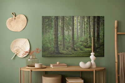 Ljuddämpande tavla - Forest 3d view