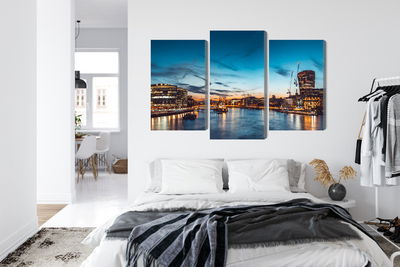 Ljuddämpande tavla - River thames in great britain