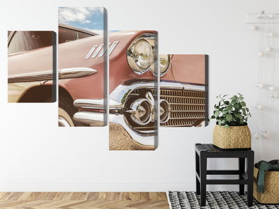 Ljuddämpande tavla - American car from the 1950s