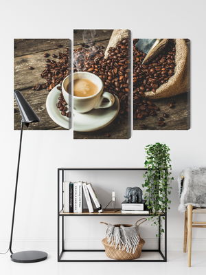 Ljuddämpande tavla - A cup of hot coffee