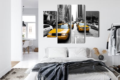 Ljuddämpande tavla - Taxis in New York