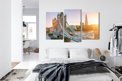 Ljuddämpande tavla - Tower bridge at sunrise