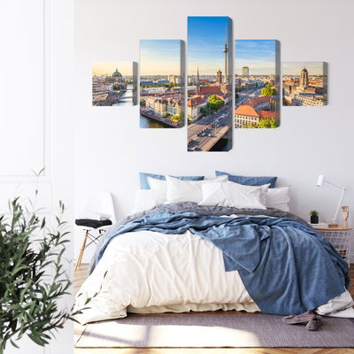 Ljuddämpande tavla - The river spree