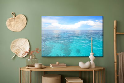 Ljuddämpande tavla - Paradise sea and sky