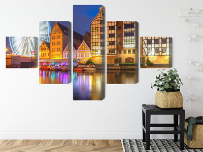 Ljuddämpande tavla - Motlawa in gdansk