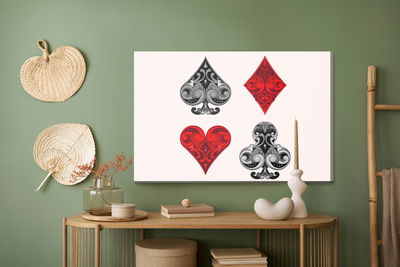 Ljuddämpande tavla - Card symbols