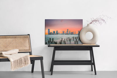 Ljuddämpande tavla - Hudson river, Usa