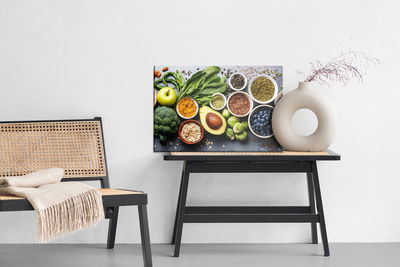 Ljuddämpande tavla - Vegetables with fruit