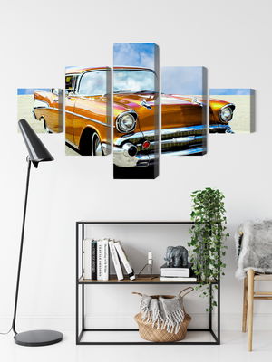 Ljuddämpande tavla - American vintage car