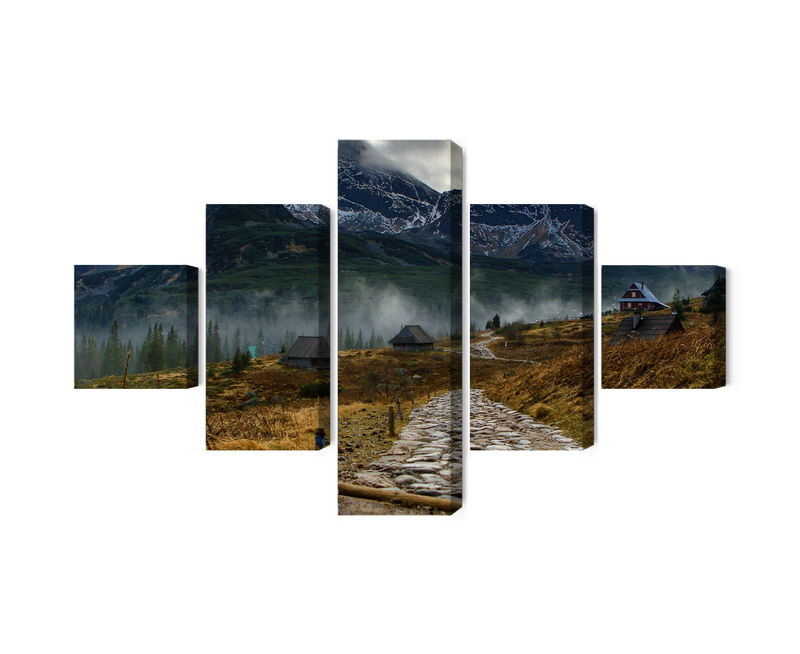 Ljuddämpande tavla - Tatrzanska hala gasienicowa