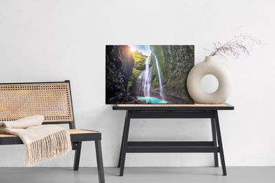 Ljuddämpande tavla - Madakaripura waterfall