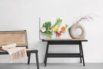 Ljuddämpande tavla - Colorful tropical fruit