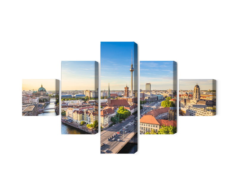 Ljuddämpande tavla - The river spree