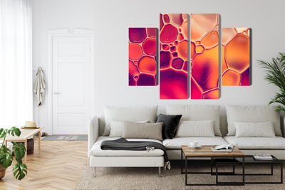 Ljuddämpande tavla - Water drops on a macro scale