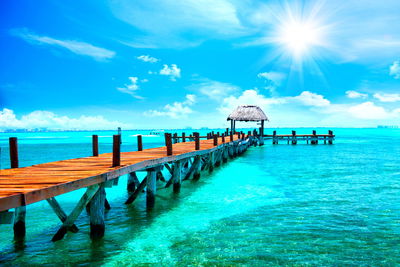 Ljuddämpande tavla - Sunny landscape