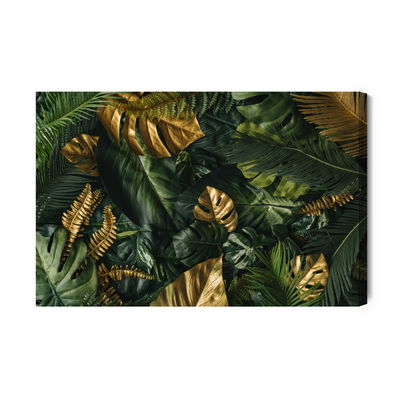 Ljuddämpande tavla - Colourful mixture of leaves