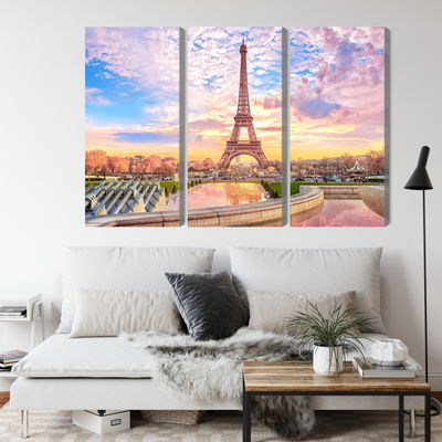 Ljuddämpande tavla - Eiffel tower in Paris