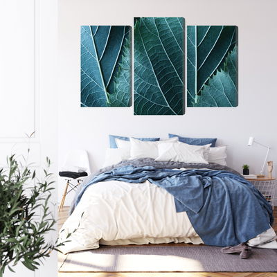 Ljuddämpande tavla - Leaves in a macro scale