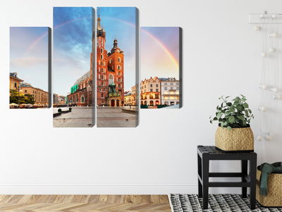 Ljuddämpande tavla - St. mary's basilica in Kraków