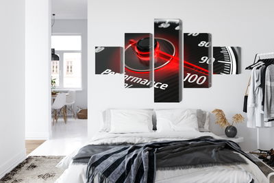 Ljuddämpande tavla - Modern 3d counter