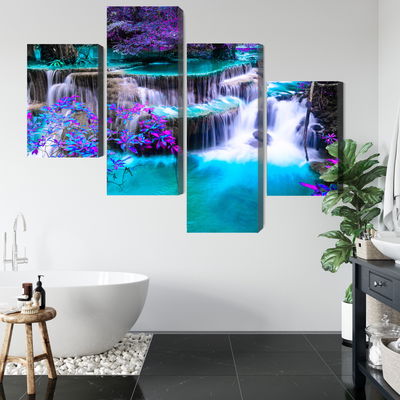 Ljuddämpande tavla - Huay mae khamin waterfall