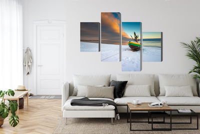 Ljuddämpande tavla - Fishing boat