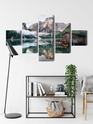 Ljuddämpande tavla - A cottage on the italian