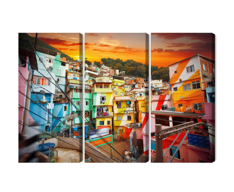 Ljuddämpande tavla - Rio de janeiro city center