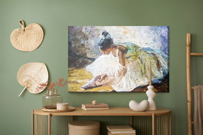 Ljuddämpande tavla - Little girl, ballerina