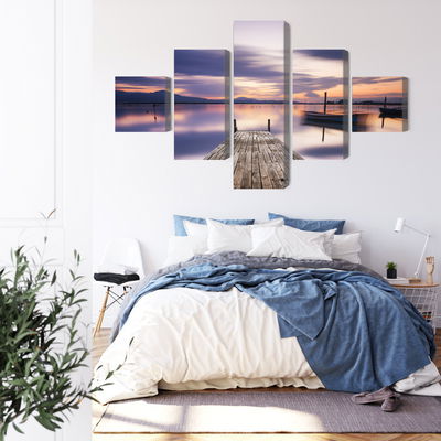 Ljuddämpande tavla - Sunset view